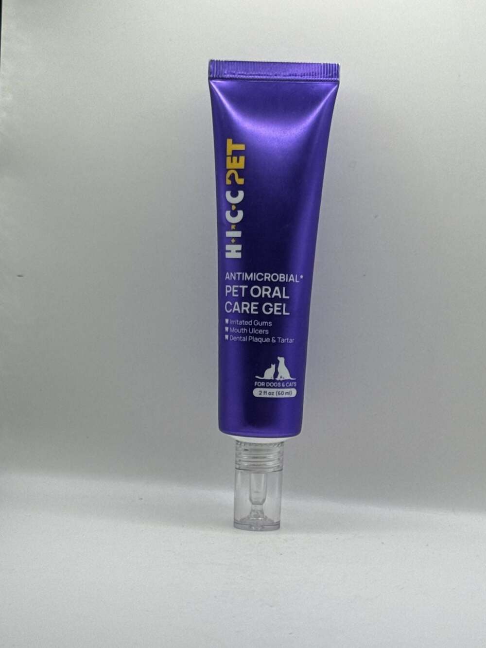 HICC PET Antimicrobial Pet Oral Care Gel Size 2 fl oz